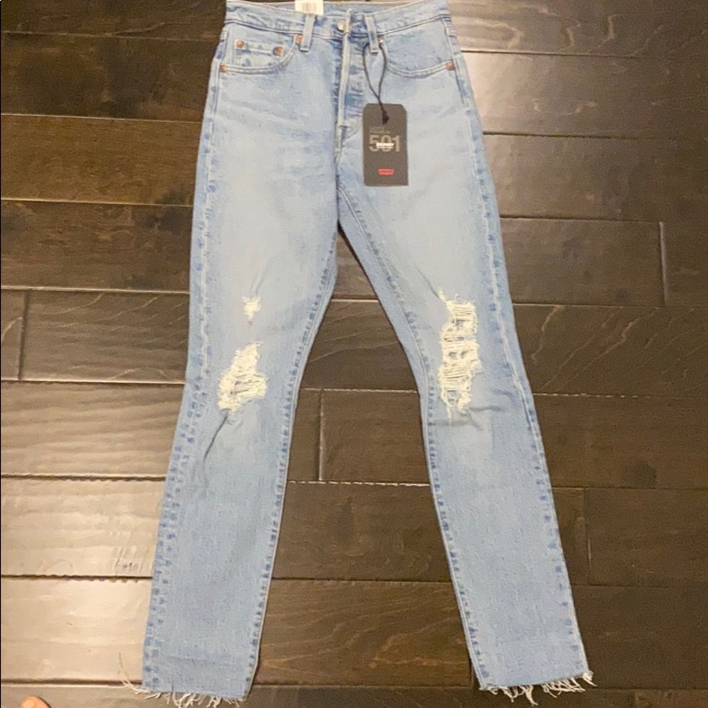 Levi’s 501 denim skinny